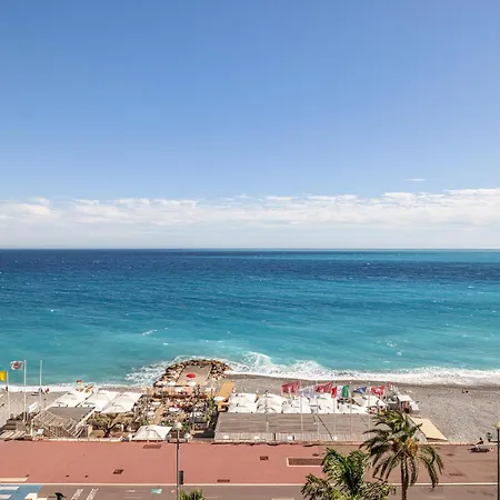 アパート Panoramic Sea View - 1 Bdr Promenade Des *