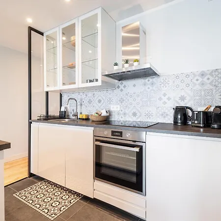 公寓 Panoramic Sea View - 1 Bdr Promenade Des *